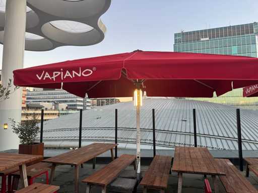 Uhlmann - Parasol with lighting (4x3 meters)