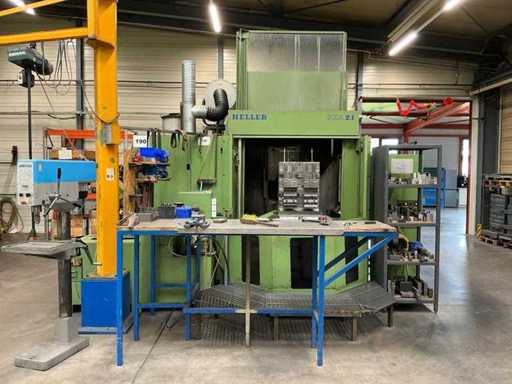 1991 HELLER BEA 2.1 Centru orizontal de prelucrare CNC pe 4 axe