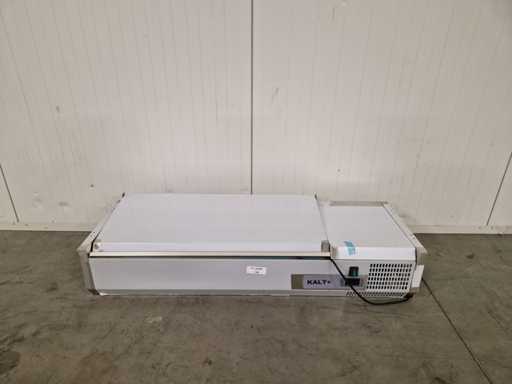 Tefcold - Saladiere - opzet koelvitrine - VK38-120 S/S LID