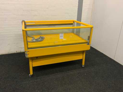 Vitrine réfrigérée porte-porteur