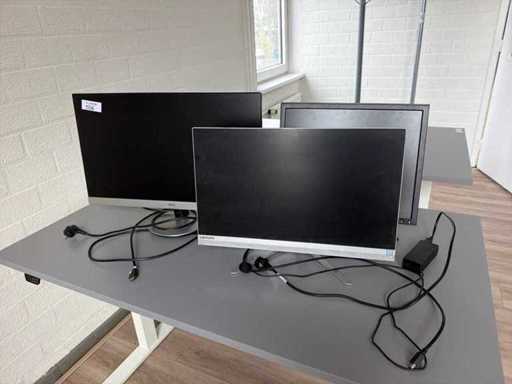 Monitor (various brands/models) (3x)