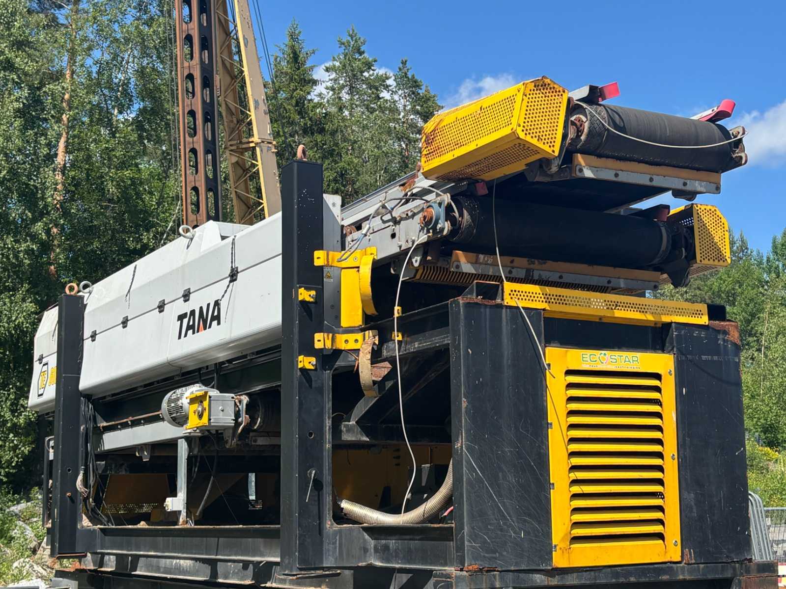 Mobil skivskärm Tana Ecostar TE 602 DH