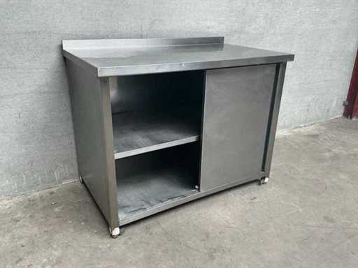 Table de travail en acier inoxydable