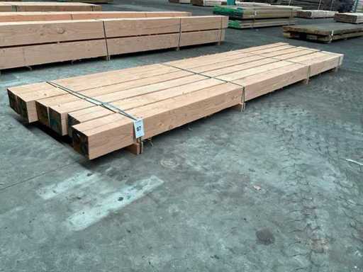Douglas beams 150x150 mm (6x)