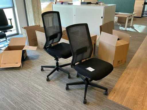 Markant M2 Black Office Chair (2x)