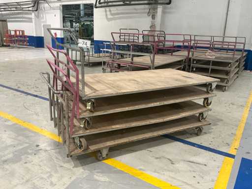 Carrelli a piattaforma (4x)