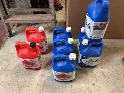 Gasoline Various building materials