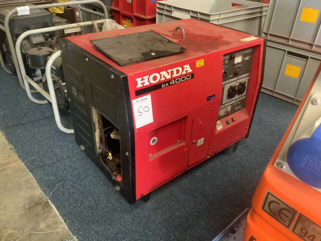 Honda EX4000S 4kVA diesel agragate