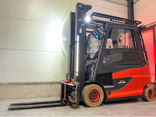 2020 Linde E25HL-01/600 Spoon Adjuster Packed Forklift