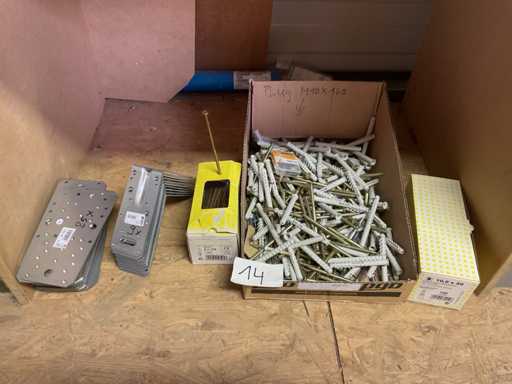 Charge von Befestigungselementen