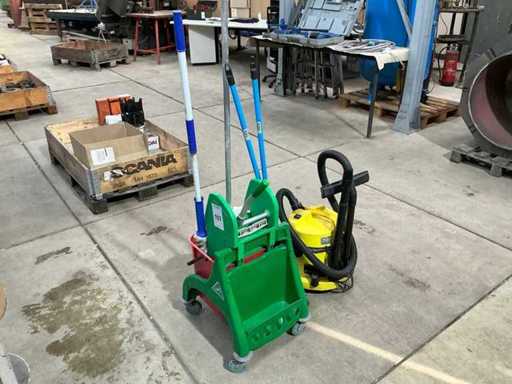 KÄRCHER A 2004 Vacuum cleaner and cleaning trolley