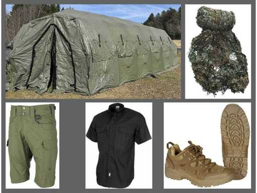 D | Military and Outdoor Equipment