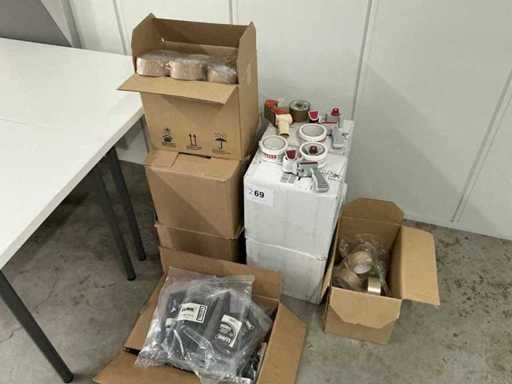 Batch of various Packaging materials
