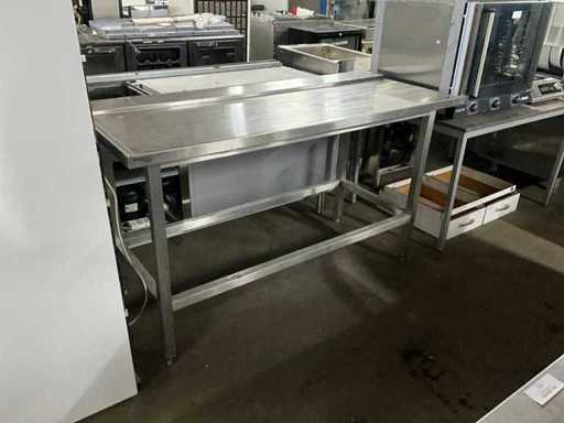 Hakvoort RVS aanvoertafel