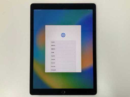Apple - iPad Pro 12,9 cala (2017): Wi-Fi + Cellular, 256GB, Space Gray - MPA42NF/A