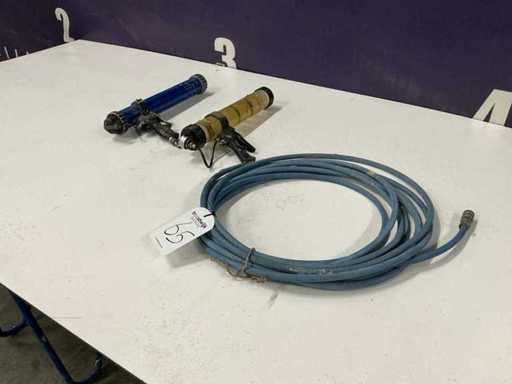 Kitspuit (2x) +luchtslang