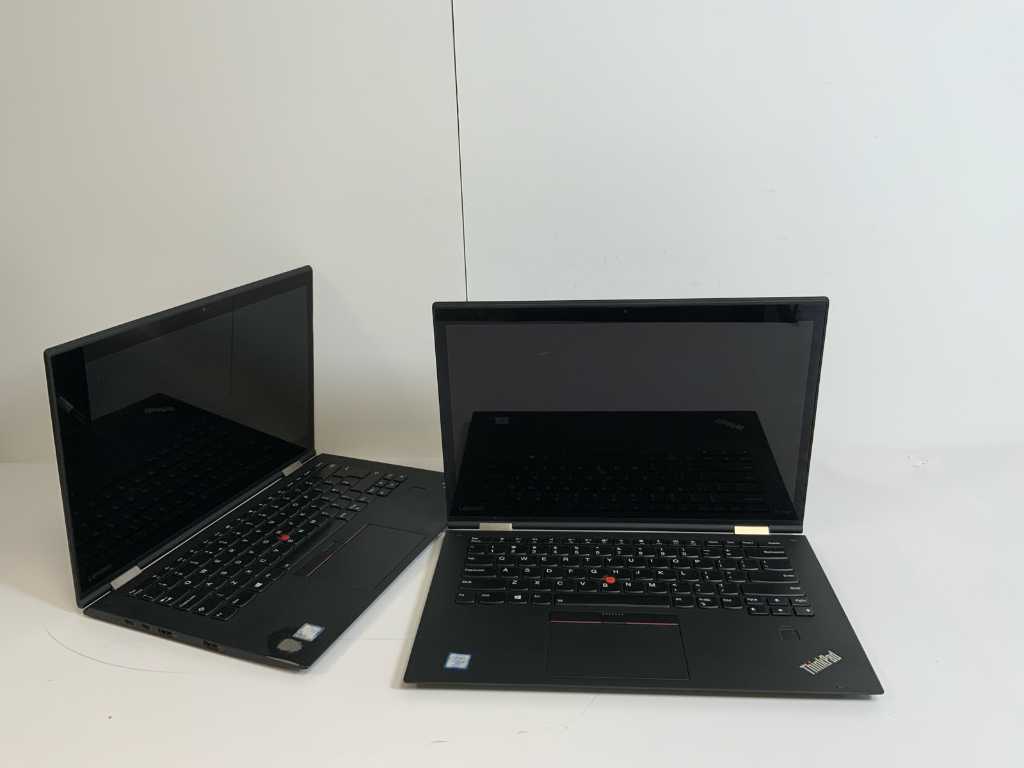 Lenovo ThinkPad X1 Yoga 2nd 14", Core)TM) i7 7e génération, 16 Go de RAM, 256 Go NVMe Ordinateurs portables (2x)