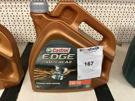 Castrol, capacità 4 litri Bordo olio motore 5W-50