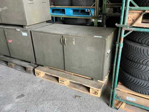 Houten werkplaatskist