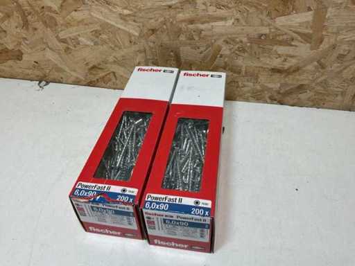 Șurub Fischer Chipboard PF-II 6.0X90mm PK T30 (400x)