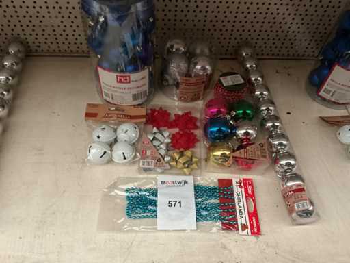 Weihnachtsdekoration für Partys.