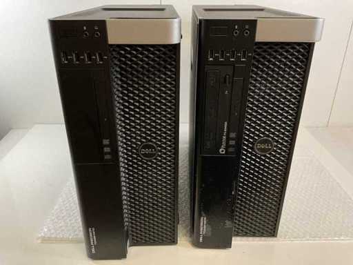 Dell Precision 5810, Xeon(R) E5-1630 v3, 16 GB RAM (4x4GB), 512 GB SSD, NVIDIA Quadro K2200 4 GB WorkStations (2x)