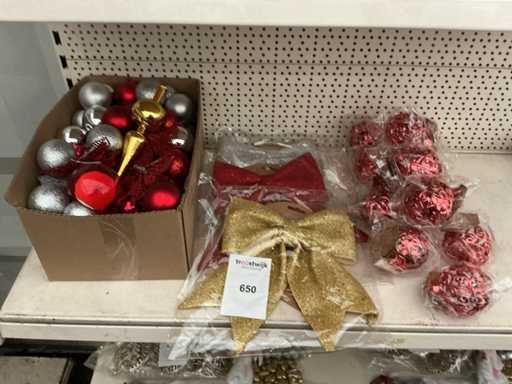 Weihnachtsdekoration für Partys.