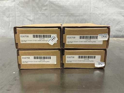 Klamka drzwi Chrome Orman 016758 (4x)