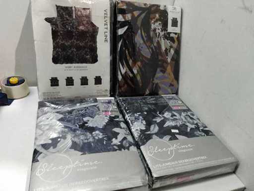 Sleeptime + manilla - dekbedovertrek (4x)