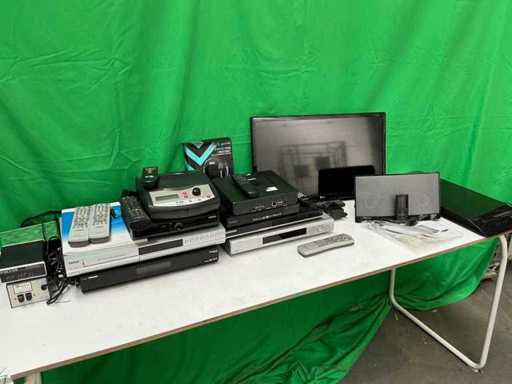 Philips, Böse, Samsung, Homans, Targa, LG, Lenco - Audio miscellaneous (12x)