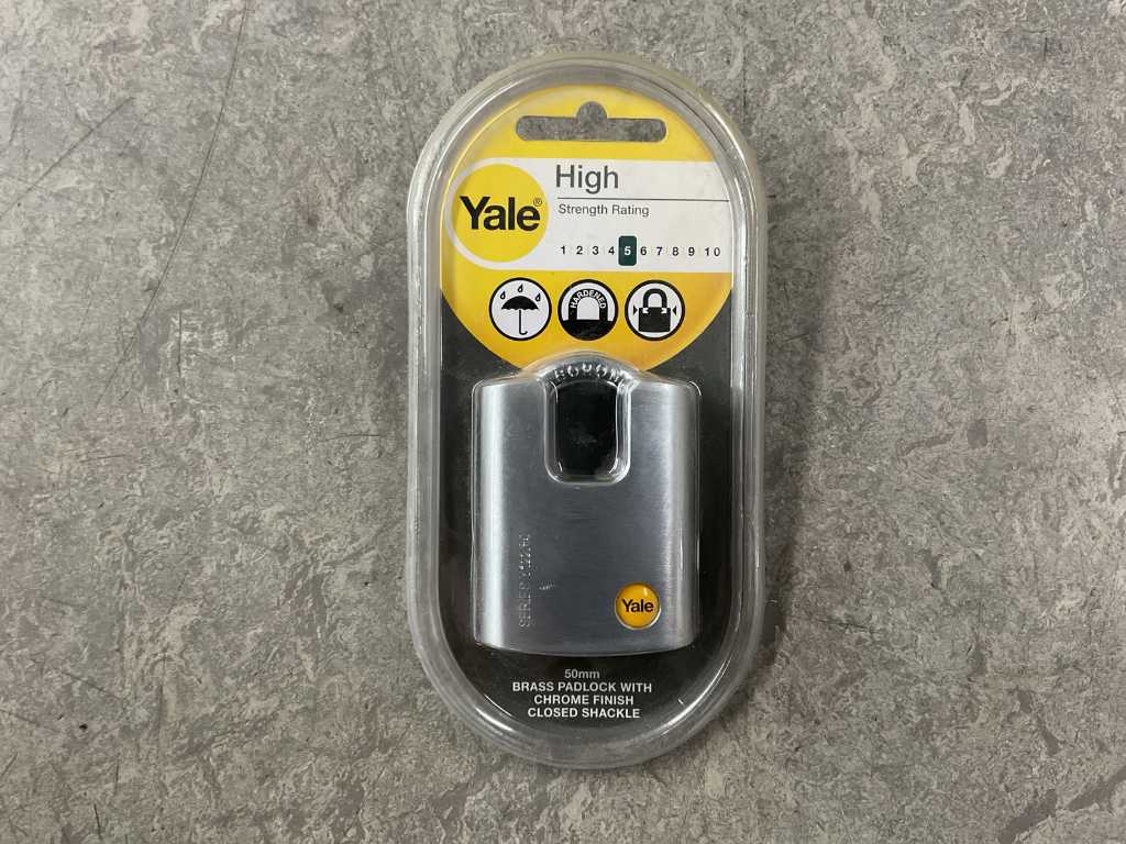 Yale - Y122/50/123/1/2 - padlock 50 mm (10x)
