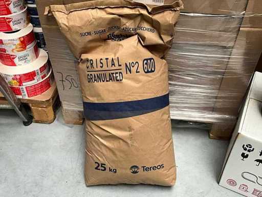 650kg Tereos Cristal Granulated Sugar