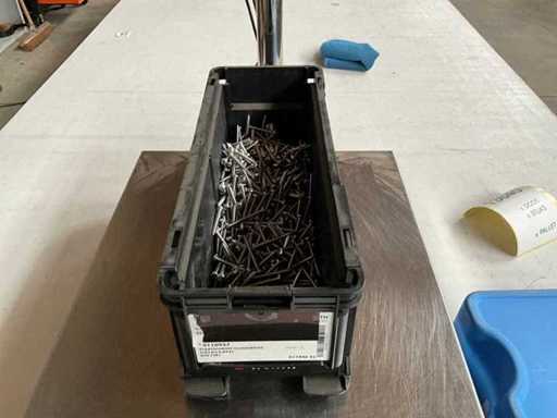 Würth 3,68 kg Culasse à vis à plaques 4,8x45 en contenant empilable
