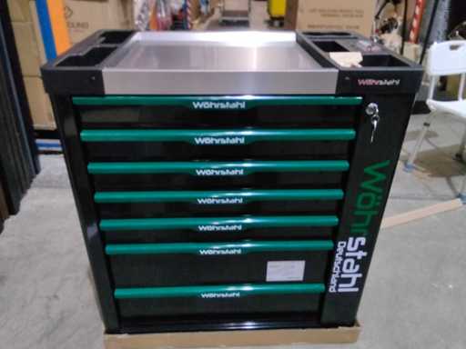 Wohrstahl - Milco - C?rucior de scule 7 sertare umplute.