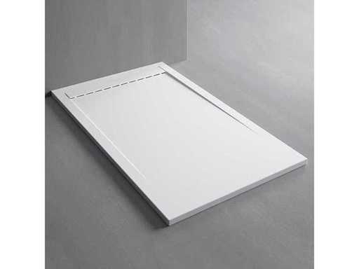 Zimmer - SMART - KOMPOSIT Duschschale 140x90 MATTE WHITE 