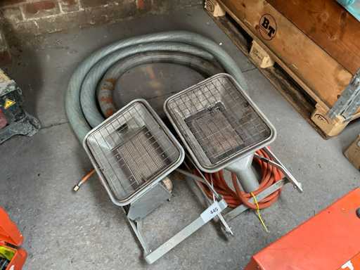 Gas heaters (2x)