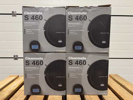 Cleanmate - S460 - robotstofzuiger (4x)