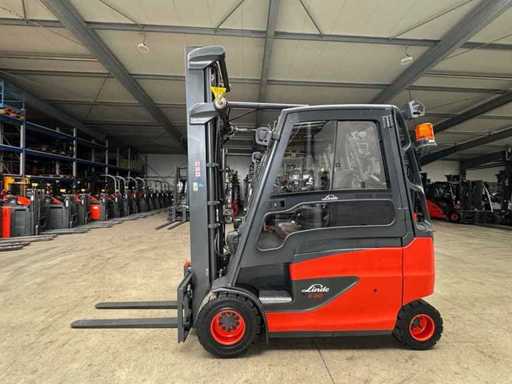 Servicio 2019 + UVV 05/2027 Linde E30/600HL 3.000kg 4ª Cabina de 4ª Válvula Carretilla elevadora eléctrica 22.043 horas