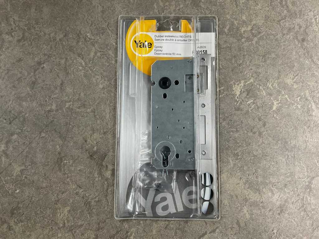 Yale - right - mortise lock 110/50 (8x)
