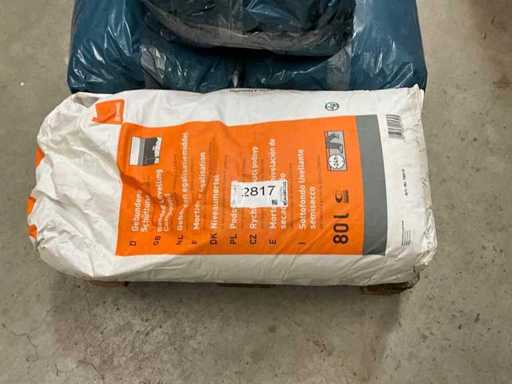 4 sacchi di perlite rilegata da 80l