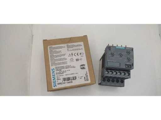 SIEMENS - 3RR2141-1AA30 - Releu de monitorizare montabil Bgr00 1,6-16A 24V AC/DC