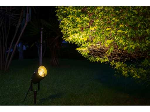 Spot met Punt Buiten – GU10 – IP54 Waterdicht – Aluminium – Zwart (x6)