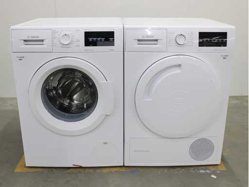 Serie Bosch|6 lavatrice VarioPerfect EcoSilence Drive & Serie Bosch|6 asciugatrice a condensatore autopuliente