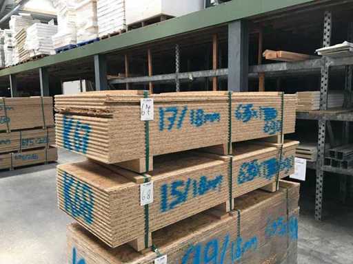 Fogli OSB 18mm 635x1690mm (17x)