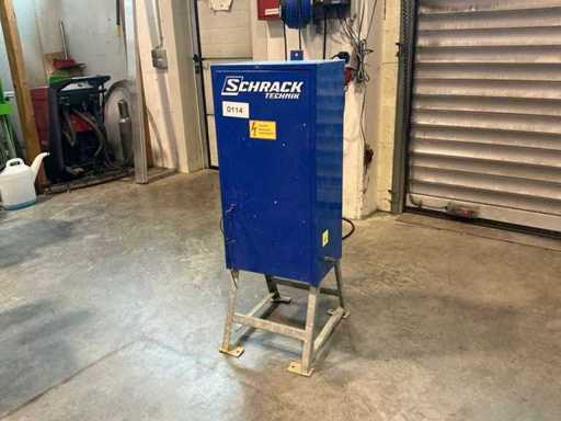 Boîte de jonction Schrack en construction