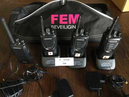 portofoons- o.a. Kenwood ProTalk(4x)