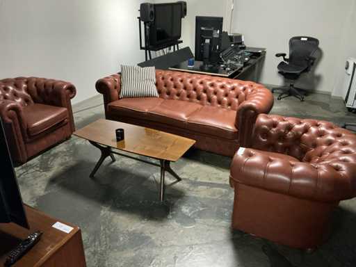 Zestaw recepcyjny Chesterfield