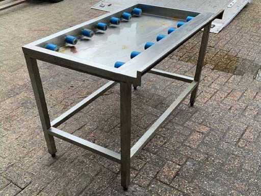 Lavatrice da banco in acciaio inossidabile