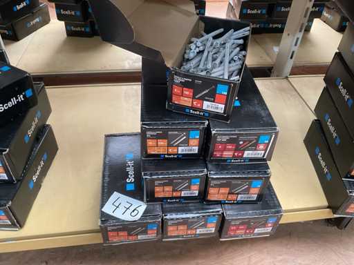 8 cutii de dopuri de impact