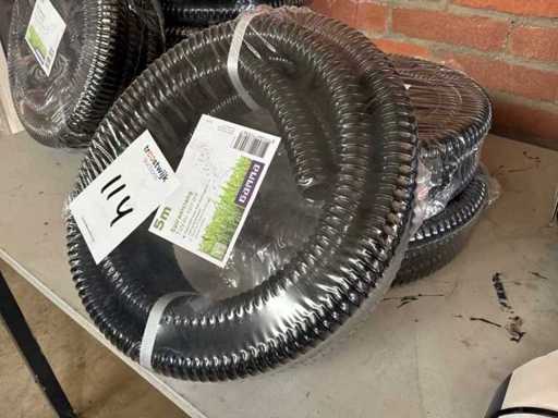 Gamma 5 mtr 1” Spiraalslang (3x)